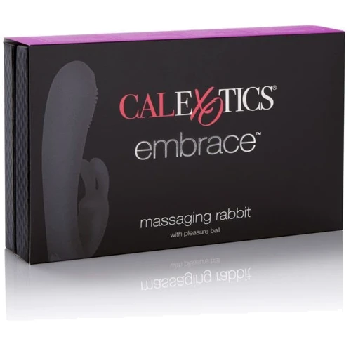 Вібромасажер Embrace Massaging Rabbit 14x3.25 см, рожевий: Тип і форма Вібромасажер, Кролики