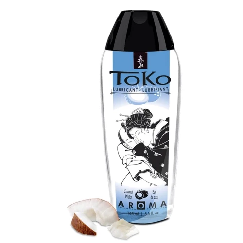 Оральний лубрикант зі смаком кокосу Shunga Toko Aroma Lubricant Coconut, 165 мл