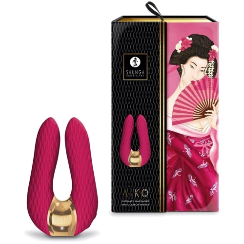 Вибратор для клитора Shunga Aiko Raspberry, гибкие кончики: Для кого Для женщин