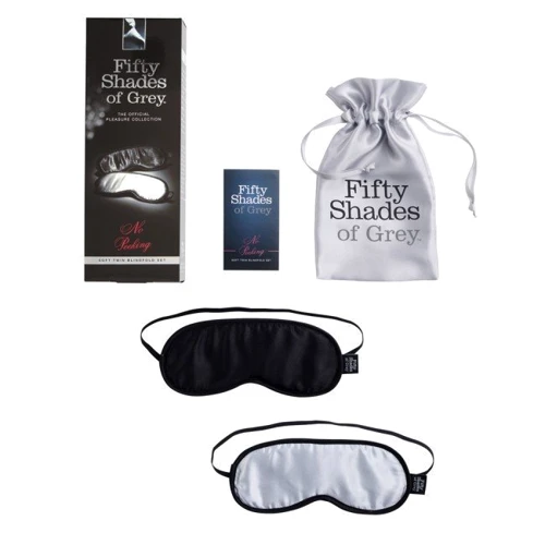 Маски на очі Fifty Shades of Grey, Soft Twin Blindfold Set: Для кого унісекс