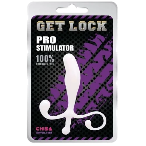 Массажер простаты Chisa Pro Stimulator, White: Наличие вибрации Нет