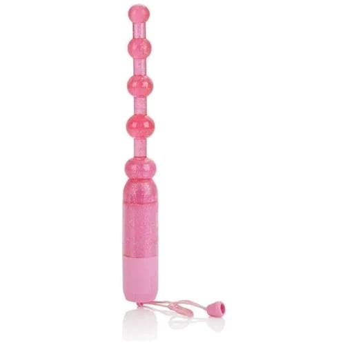 Водонепроницаемые бусы CalExotics Vibrating Pleasure Beads (розовый)