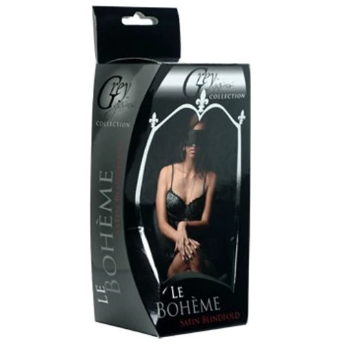 Маска на глаза Le Boheme Satin Blindfold, черный: Производитель Greygasms