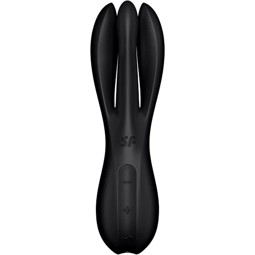 Клиторальный вибратор Satisfyer Threesome 2 Black: Тип и форма Вибромассажер