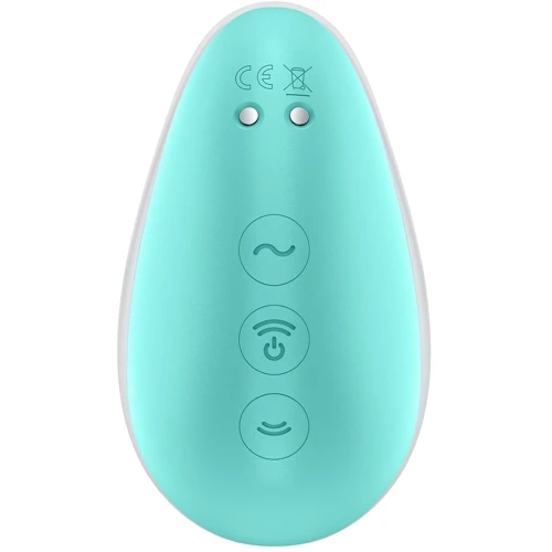Вакуумний вібратор Satisfyer Pixie Dust Mint/Pink: Тип і форма Вібромасажер