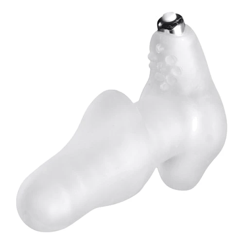 Fill Her Up Vibrating Love Tunnel with Clit Stimulator - стимулятор для пар, 12.7x3.8 см: Наличие вибрации Есть