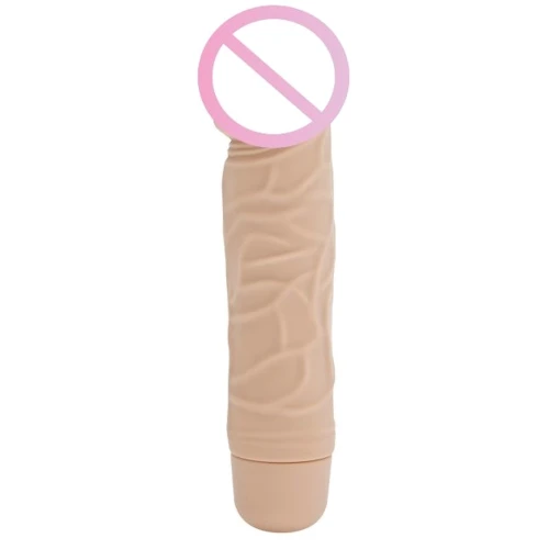 Вібратор ToyJoy Mini Classic Original Vib, 13x3.5 см, бежевий