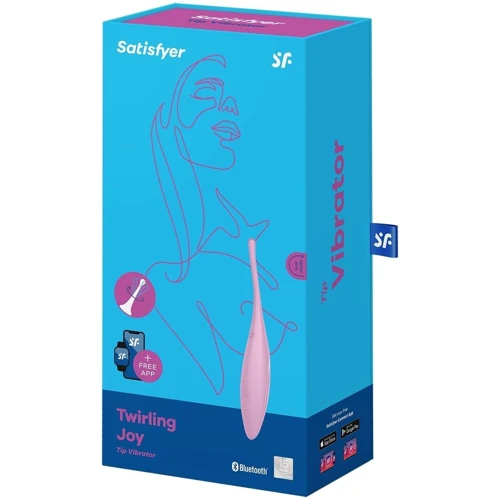 Смарт-вібратор для клітора Satisfyer Twirling Joy Pink: Тип управління кнопкове