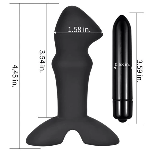 Массажеры простаты LoveToy P Spot Plug Vibrating Black: Тип Массажеры простаты