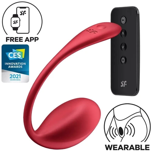 Віброяйце Satisfyer Shiny Petal Connect App: Призначення Вагинальные