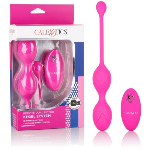 CalExotics Remote Dual Motor Kegel System вагінальні кульки з дистанційним управлінням фото 9