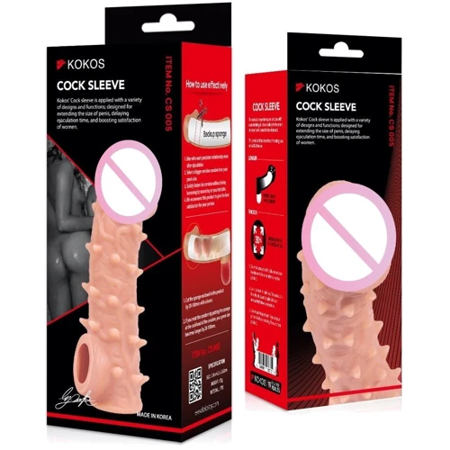 Насадка на член Kokos Cock Sleeve CS 005 M: Для кого Для мужчин