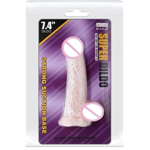 Фаллоимитатор SUPER DILDO 7.4, BW-008093N: Тип Реалистичные