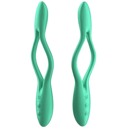 Универсальный гибкий вибратор для пар Satisfyer Elastic Game Light Green: Длина, см 20
