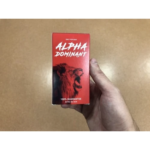 Крем для збільшення пеніса Alpha dominant (7 саше в упаковці): Виробник Alpha Dominant