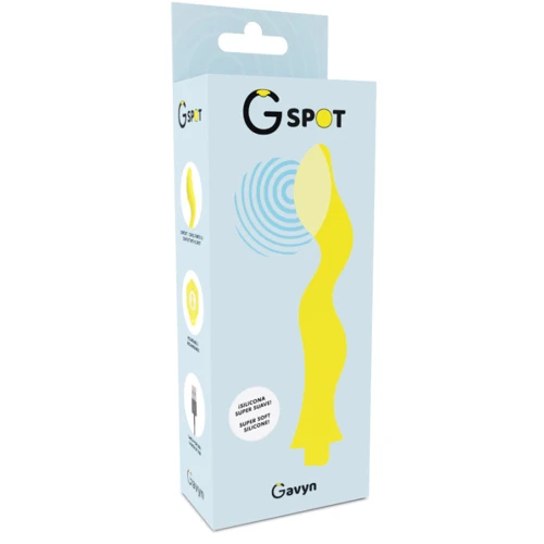 Вібратор для зони G G-Spot GAVYN (жовтий): Тип управління кнопкове