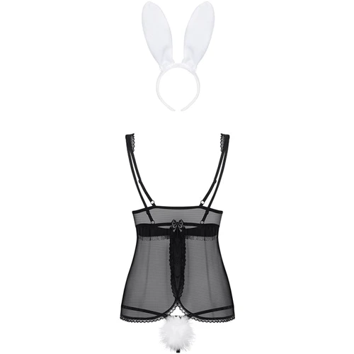 Еротичний костюм Obsessive Bunny 815-CST-1, S / M: Матеріал поліестер
