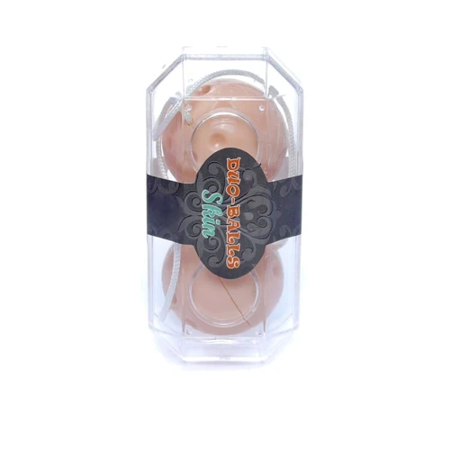Вагинальные шарики BOSS Series Duo Balls Flesh: Наличие вибрации Нет