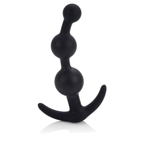 CalExotics Booty Call Booty Beads анальна ялинка, 12x3.25 см, чорний: Особливості водонепроникні