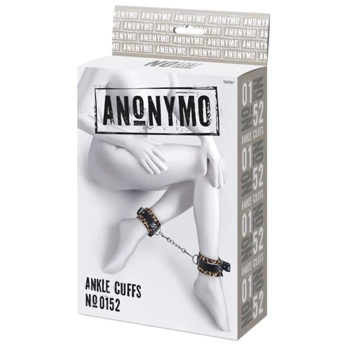 Фиксаторы для ног Toyfa Anonymo Ankle Cuffs № 0152, print: Цвет разноцветный