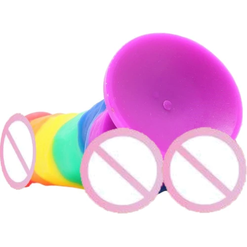 Фалоімітатор NS Novelties Pride Edition Dildo 5 ", 13,3х3,7 см: Наявність вібрації  немає