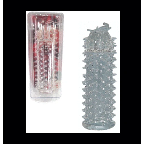 Насадка-презерватив Penis Sleeve, BI-010045T Cristal