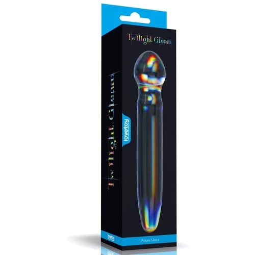Фаллоимитатор LoveToy Twilight Gleam Glass Dildo Prism Glass: Назначение Вагинальные