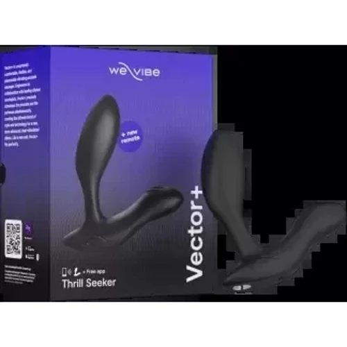 Масcажер простаты We-Vibe Vector+ Midnight black фото 10