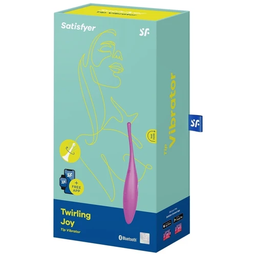 Смарт-вібратор для клітора Satisfyer Twirling Joy Fuchsia: Тип управління кнопкове