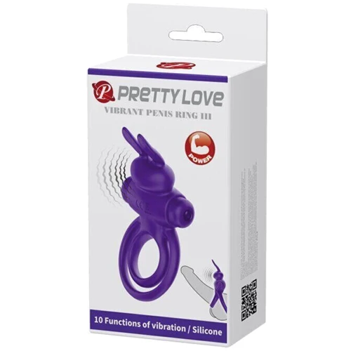Кольцо эрекционное серии Pretty Love - Vibrant penis ring III, BI-210206-1: Производитель LYBAILE