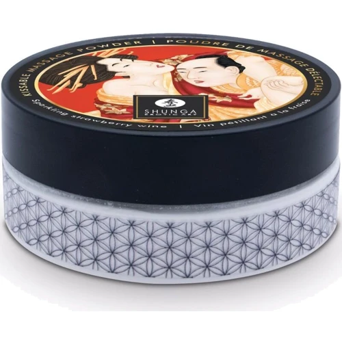 Массажная пудра Shunga Body Powder - Sparkling Strawberry Wine (75 грамм): Тип Пудра
