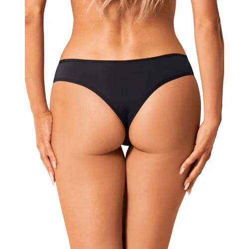 Трусики Obsessive Bella Rou black M/L: Вид Трусы