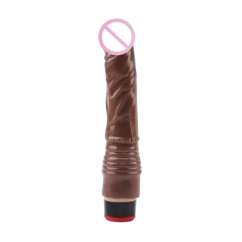 Вібромасажер CHISA 8.8” Vibe Cock, Brown