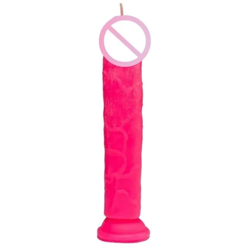 Свічка LOVE FLAME - Dildo Roma PINK Fluor, CPS03-PINK: Виробник LOVE FLAME