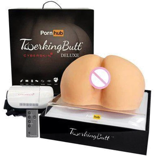 Мастурбатор з окулярами для віртуальної реальності CyberSkin Twerking Butt (Deluxe) фото 6