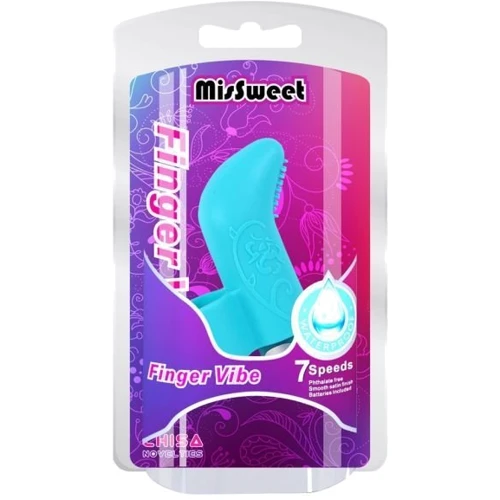 Вибромассажер на палец CHISA MisSweet Finger Vibe, Blue: Для кого Унисекс