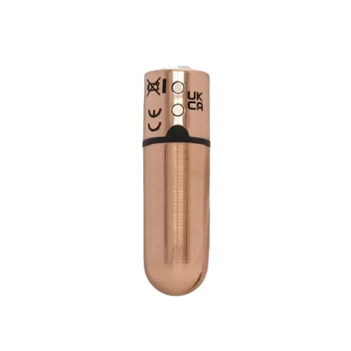 Вібропуля PowerBullet - First-Class Bullet 2.5" з Key Chain Pouch, Rose Gold фото 6