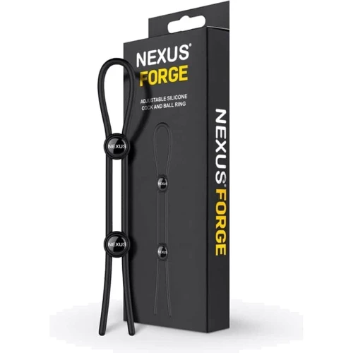 Эрекционное кольцо Nexus FORGE Double Adjustable Lasso Black: Для кого Для мужчин