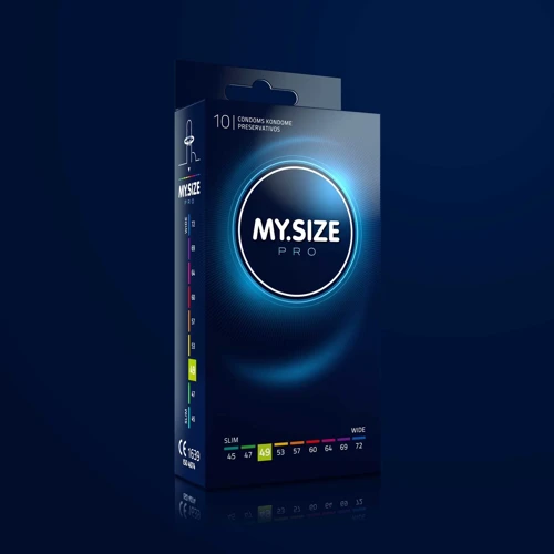 Презервативи My.Size Pro 49, 10 шт.: Текстура Гладкие
