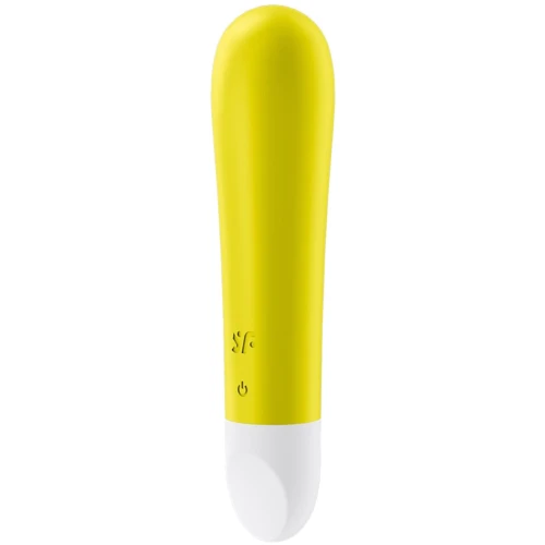 Вибропуля перезаряжаемая Satisfyer Ultra Power Bullet 1 Yellow: Тип и форма Вибропули