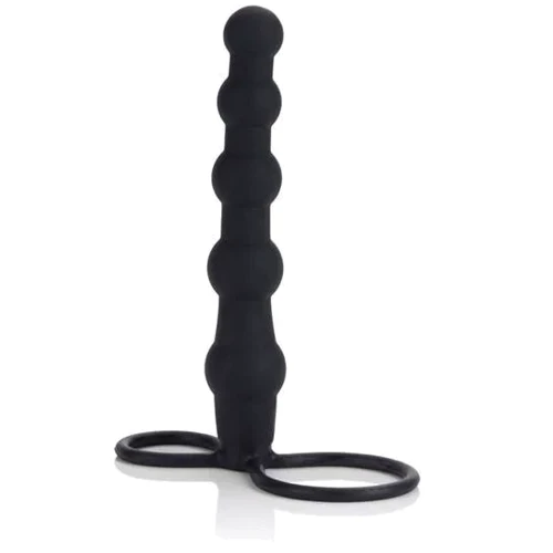 Насадка на член для двойного проникновения CalExotics Silicone LOVE Penetrator System