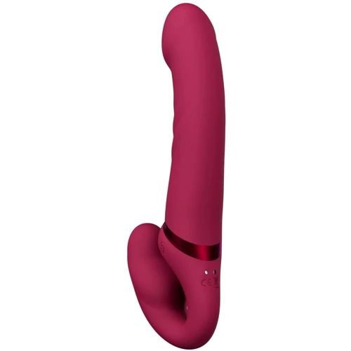 Безремневой страпон Lovense Lapis vibrating strapless strap-on: Длина, см 23