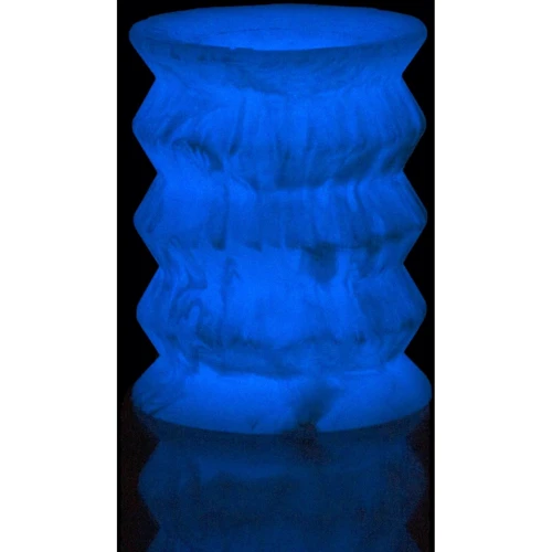 Мастурбатор ADDICTION Silicone Reversible Stroker Glow in the Dark фото 7