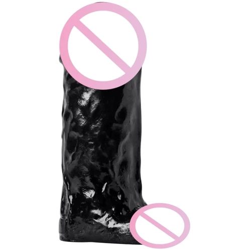 Большой и толстый фаллоимитатор Master Cock The Cyclops 10" Dildo (чёрный)