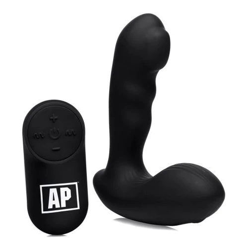 Массажер простаты Xr Brands 7X P-MILKER Silicone Prostate Stimulator with Milking Bead: Наличие вибрации Есть