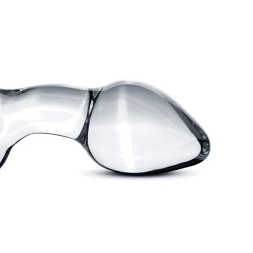 Стеклянный стимулятор простаты Gildo Glass Prostate Plug No. 13: Наличие вибрации Нет