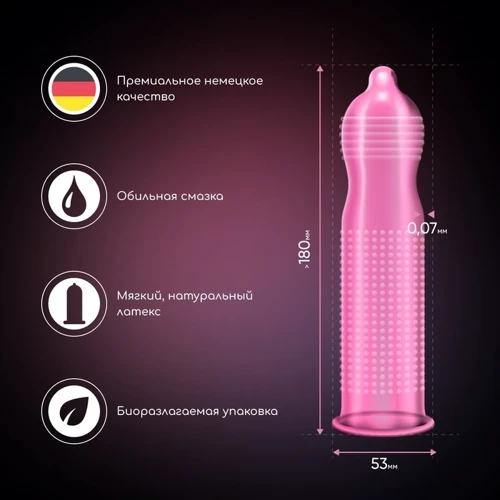Презервативы Vitalis Premium Sensation 3 шт (40304): Количество в упаковке 3