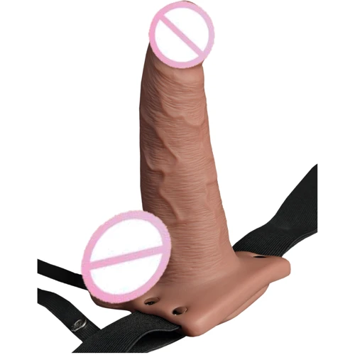 Порожній страпон Pipedream 6inch Hollow Recharge Strap On, 14х4,5 см: Тип Порожні