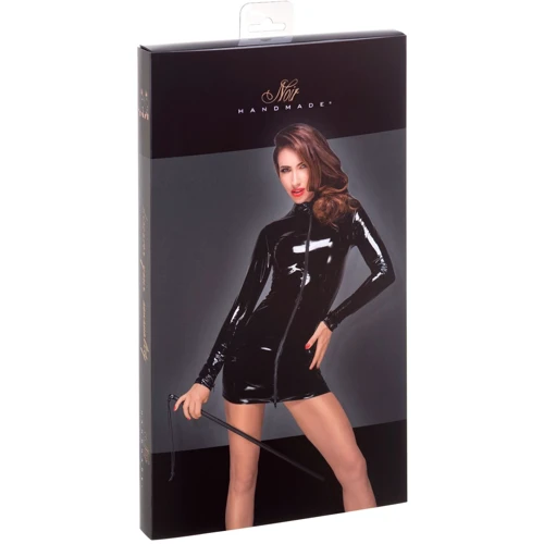 Платье Noir Handmade F187 PVC mini dress Вlack, XXL: Материал Полиамид