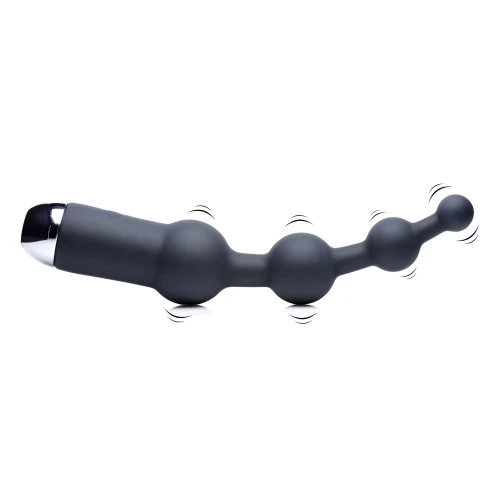 Tom of Finland 10X Silicone Anal Balls - анальные шарики 15,25х4,19